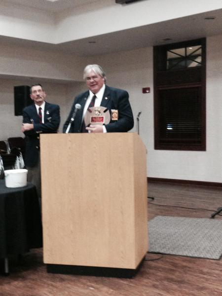 Hendrickson Award acceptance